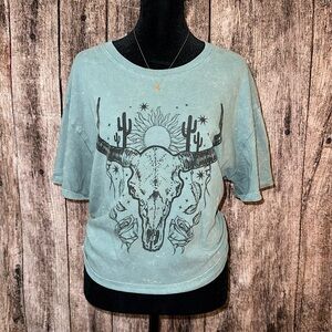 Western crop tee 🐂